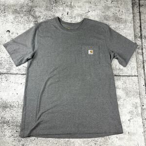 Carhartt Pocket Shirt Size XL Relaxed Fit Gray